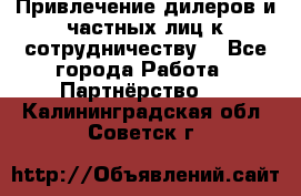 Привлечение дилеров и частных лиц к сотрудничеству. - Все города Работа » Партнёрство   . Калининградская обл.,Советск г.